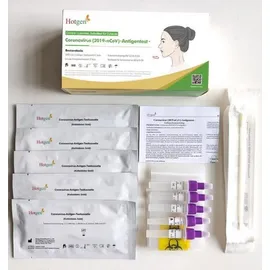 Hotgen Coronavirus (2019-nCoV) Nasal Antigentest 1 St. Erkennt Omikron