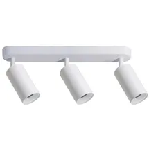 LUXULA 3-flammig schwenkbar Aluminium weiß