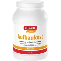 MEGAMAX Aufbaukost Banane Pulver 1500 g
