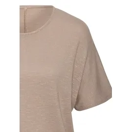 VIVANCE BY LASCANA Kurzarmshirt Damen beige Gr.32/34
