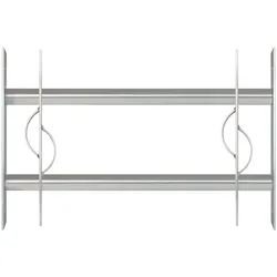 Alberts Fenstergitter Secorino Style 500 - 650 x 300 mm Ausziehgitter