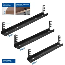 Act AC8376 Kabelrinne Gerade Kabelrinne Schwarz (AC8376)