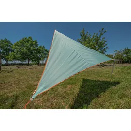 Bent Zip-Canvas Sonnensegel (Größe One Size, weiss)