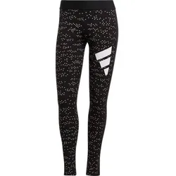ADIDAS Fußball - Textilien - Hosen 3 Bar Leggings, Schwarz/Weiß, XS