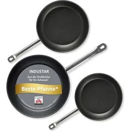 Schulte-Ufer Industar Pfannen-Set 4-tlg. 20 cm + 24 cm + 28 cm
