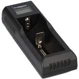 kraftmax BC-1000 USB-Akku-Ladegerät für Li-Ion Akkus 18650 26650 14500 CR123