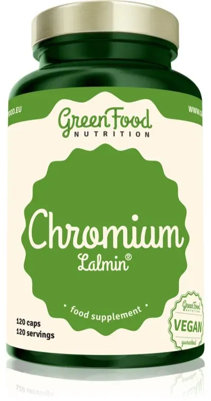 GreenFood Nutrition Chromium Lalmin® Kapseln mit Mineralien 124 g