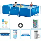 Rechteckiger Frame Pool - 300x200x75 Cm - 7-teilig  S167
