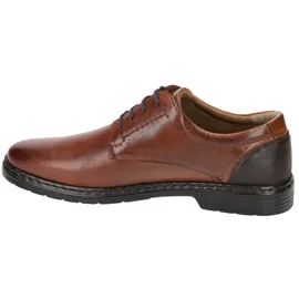 Josef Seibel Alastair 01,Weite K (Extra weit),lose Einlage,maennlich,Men's,Man,schnürschuhe,Braun (Cognac-Kombi),39 EU / 6 UK