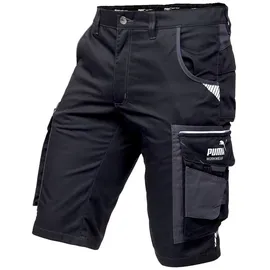 Puma Puma-Workwear Arbeitshose Precision X Herren kurze Hose, schwarz, Größe 48