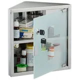 Medizinschrank Eck Arzneischränkchen Arzneimittelschrank Medikamentenschrank