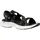 Keen Leiki OT Sandalen Damen Black/Star White 37