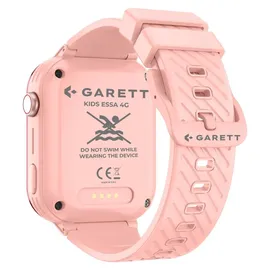 Garett Essa 4G BT 35,56 mm Kunststoffgehäuse rosa Sportarmband grau One Size