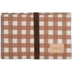 Nobodinoz - Hyde Park Wickelunterlage, terracotta checks