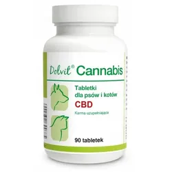 DOLFOS Dolvit Cannabis 90 CBD Tabletten für Hunde und Katzen