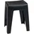 Wenko Badhocker Kumba Duschhocker schwarz, belastbar bis 120 kg, 38 x 47 x 32 cm