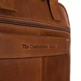 The Chesterfield Brand Umhängetasche Calvi Computerbag Cognac