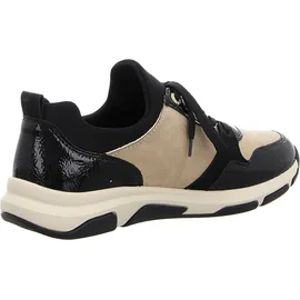 remonte Sneaker Damen Schwarz/Beige 41