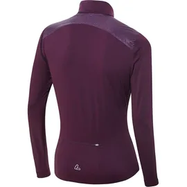 Löffler BIKE LIGHT HYBRIDJACKET Damen Fahrradjacke lila/bordeaux - 44