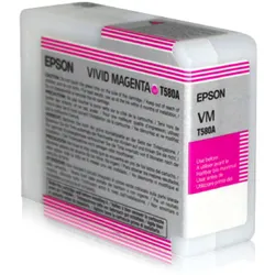 Original Epson C13T580A00 / T580A Druckerpatrone Magenta
