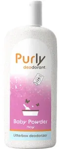 Purly kattenbakgeurkorrels  2x Baby Powder