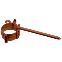 Inefa Rohrschelle DN 85 110 mm 25 Stück Braun