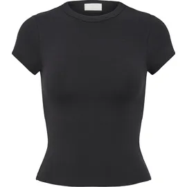 LeGer By Lena Gercke LeGer T-Shirt Ria, LeGer by Lena Gercke schlicht, slim fit schwarz S (36)