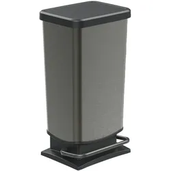 Rotho Treteimer 40 l PASO graphit grafix