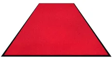 Schmutzfangmatte Colorstar, rot, waschbar, glatter Rücken 7460200300150-C39 , Maße (B x T): 200 x 300 cm