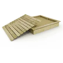 Wickey Sandkasten mit Deckel 195 x 195 cm