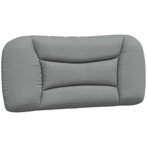 vidaXL Kopfteilkissen Hvar, Hellgrau 80 Cm Stoff
