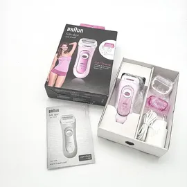 Braun Silk-épil LS 5360 weiß/rosa