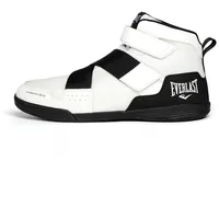 EVERLAST Powerlock X-trainer Boxschuhe Weiß Größe 6, leicht, Vollmesh, Stoßdämpfung, Wettkampf & Training, sicherer Sitz