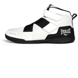 EVERLAST Powerlock X-trainer Boxschuhe Weiß Größe 6, leicht, Vollmesh, Stoßdämpfung, Wettkampf & Training, sicherer Sitz