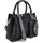 HARPA SELUNE Damen Henkeltasche mit Mini-Geldbörse schwarz