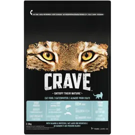 Crave Lachs & Weißfisch Trockenfutter 2 x 2,8 kg