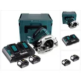 Makita DHS 782 PF2J Akku-Handkreissäge 36 V 190 mm mit 2x Akku 3,0 Ah + Lader