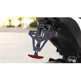 Highsider Kennzeichenhalter Akron-RS Pro für Motorrad Yamaha XSR 900 16-21 Schwarz