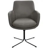 K+W Komfort & Wohnen Pego Leder Grau