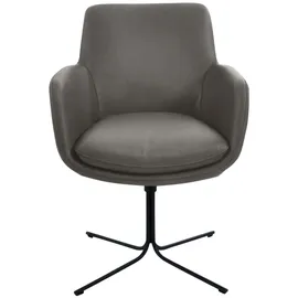 K+W Komfort & Wohnen Pego Leder Grau
