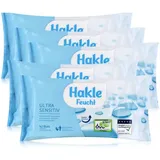 Hakle Feucht Ultra Sensitiv 42 Blatt Feuchtes Toilettenpapier Nachfüller (5er Pack)