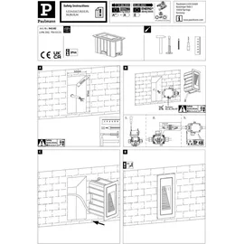 Paulmann 94382 Wandbeleuchtung für den Außenbereich LED Außenwandeinbauleuchte High IP65
