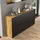petits-meubles Sideboard 164 x 89 cm Schwarz