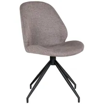 VCM Esszimmerstuhl MonteCarlo Polyester hellbraun 2er Set