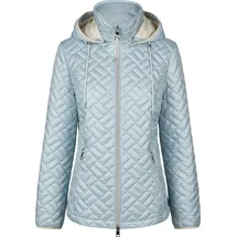 Barbara Lebek Steppjacke Damen mit abnehmbarer Kapuze, leichte Übergangsjacke oder Frühlingsjacke mit abnehmbarer Kapuze - 48