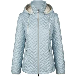 Barbara Lebek Steppjacke Damen mit abnehmbarer Kapuze, leichte Übergangsjacke oder Frühlingsjacke mit abnehmbarer Kapuze - 48