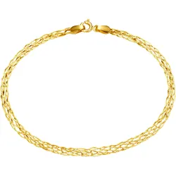 Goldarmband »Schmuck Geschenk Gold 375 Armschmuck Armband Fantasiekette«, 47969709-0 gelbgoldfarben