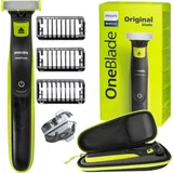 PHILIPS OneBlade Rasierapparat QP2724/10 + Etui - Schwarz