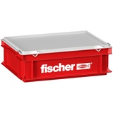 Fischer Handwerker Koffer klein L-Boxx, Rot