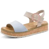 Marco Tozzi Sandale Damen Blau 39